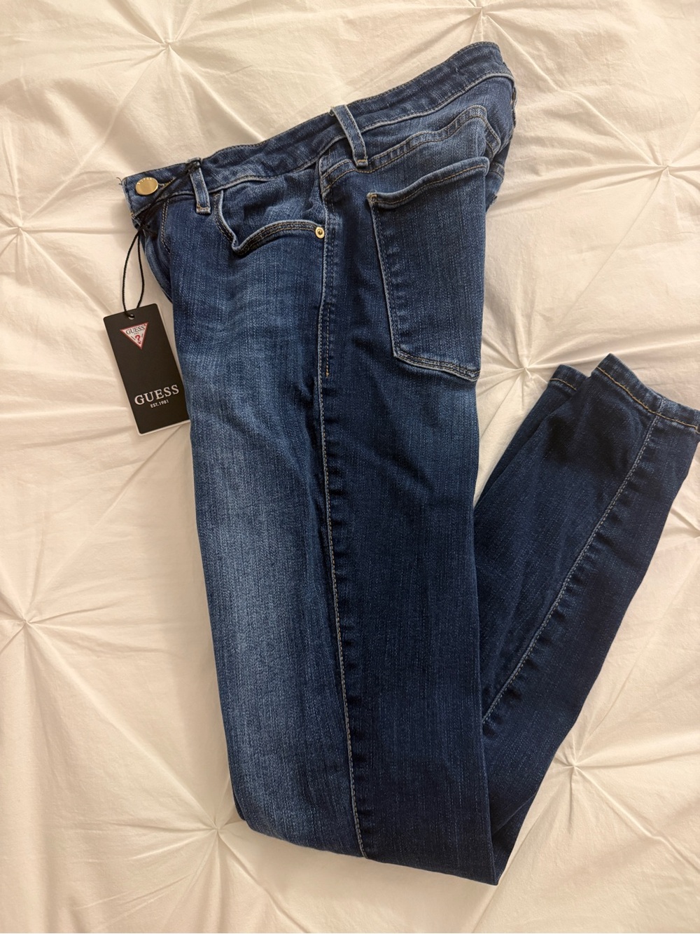 Guess Sexy Curve Women's Dark Blue Slim Jeans